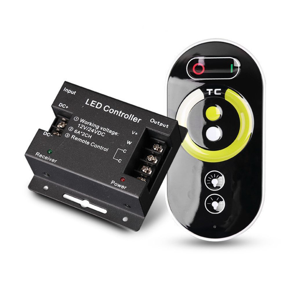 LED Controller / CCT Temp / Dimming / 12-24V / 8A - Image 2