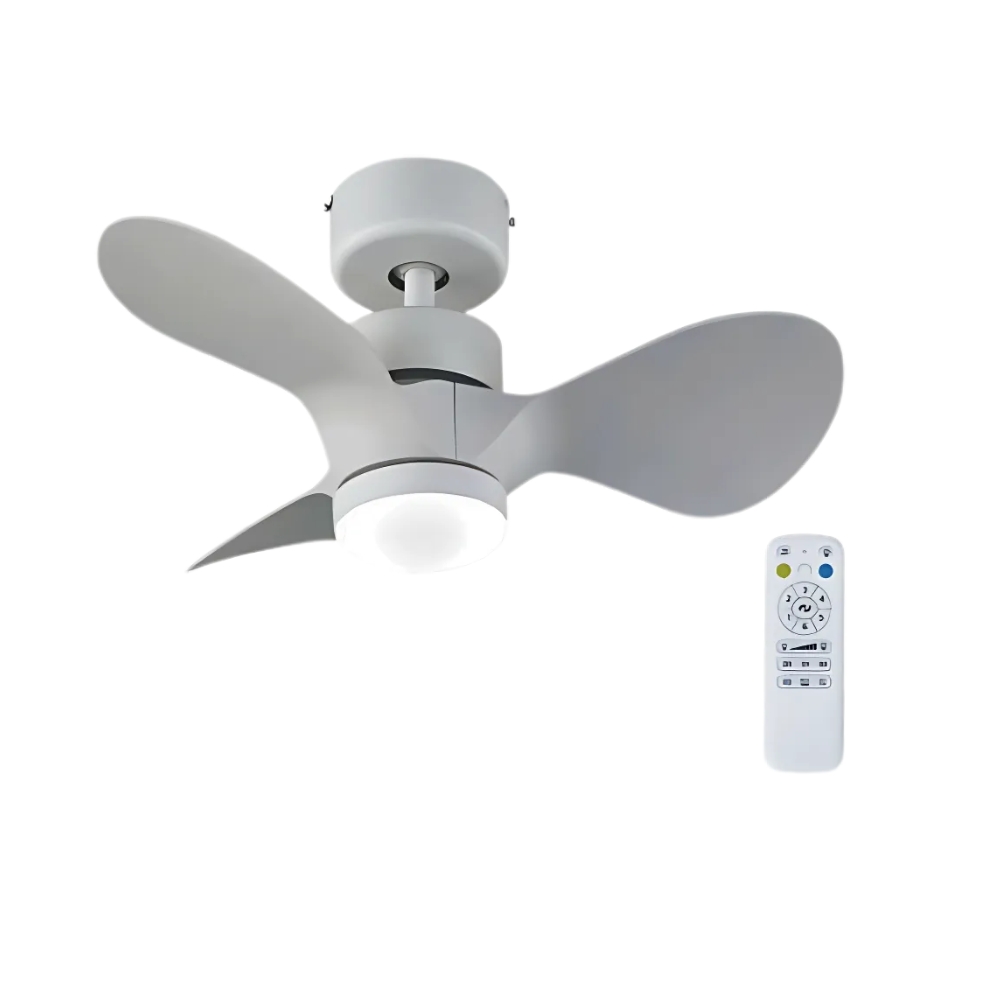 Echo Ceiling Fan 3 Blades White Power Motor 40W