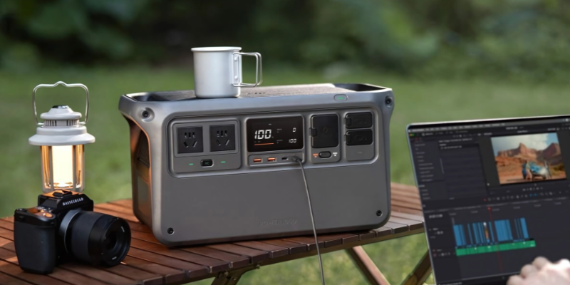 This is a picture of a power station being used by a possible customer