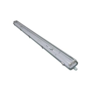 image shows a double t8 led moisture proof fitting